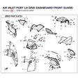 AIR INLET PORT LH GRID product image