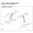 FRONT SHOCK ABSORBER ASSY product image