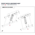 FRONT SHOCK ABSORBER ASSY product image