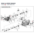 REAR LH SPEED SENSOR product image