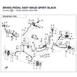 BRAKE PEDAL ASSY product image