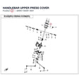 HANDLEBAR UPPER PRESS COVER product image