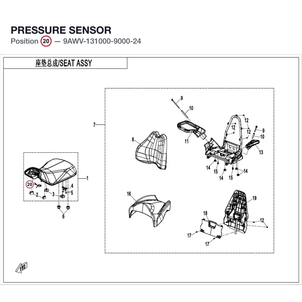 PRESSURE SENSOR product image