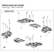 FRONT RACK RH COVER product image