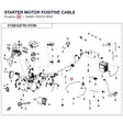 STARTER MOTOR POSITIVE CABLE product image