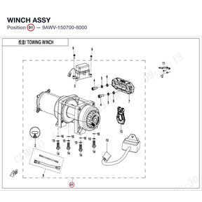 WINCH ASSY product image