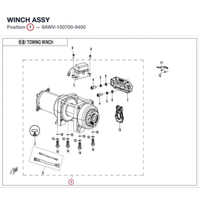 WINCH ASSY product image