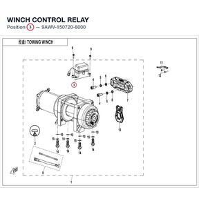 WINCH CONTROL RELAY product image