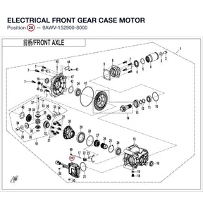 ELECTRICAL FRONT GEAR CASE MOTOR product image