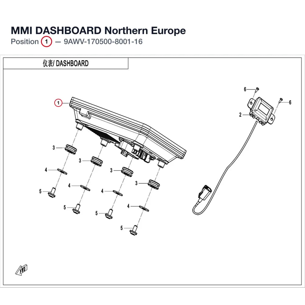 MMI DASHBOARD product image