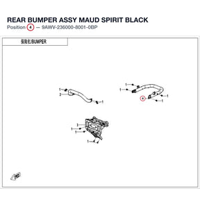 REAR BUMPER ASSY product image