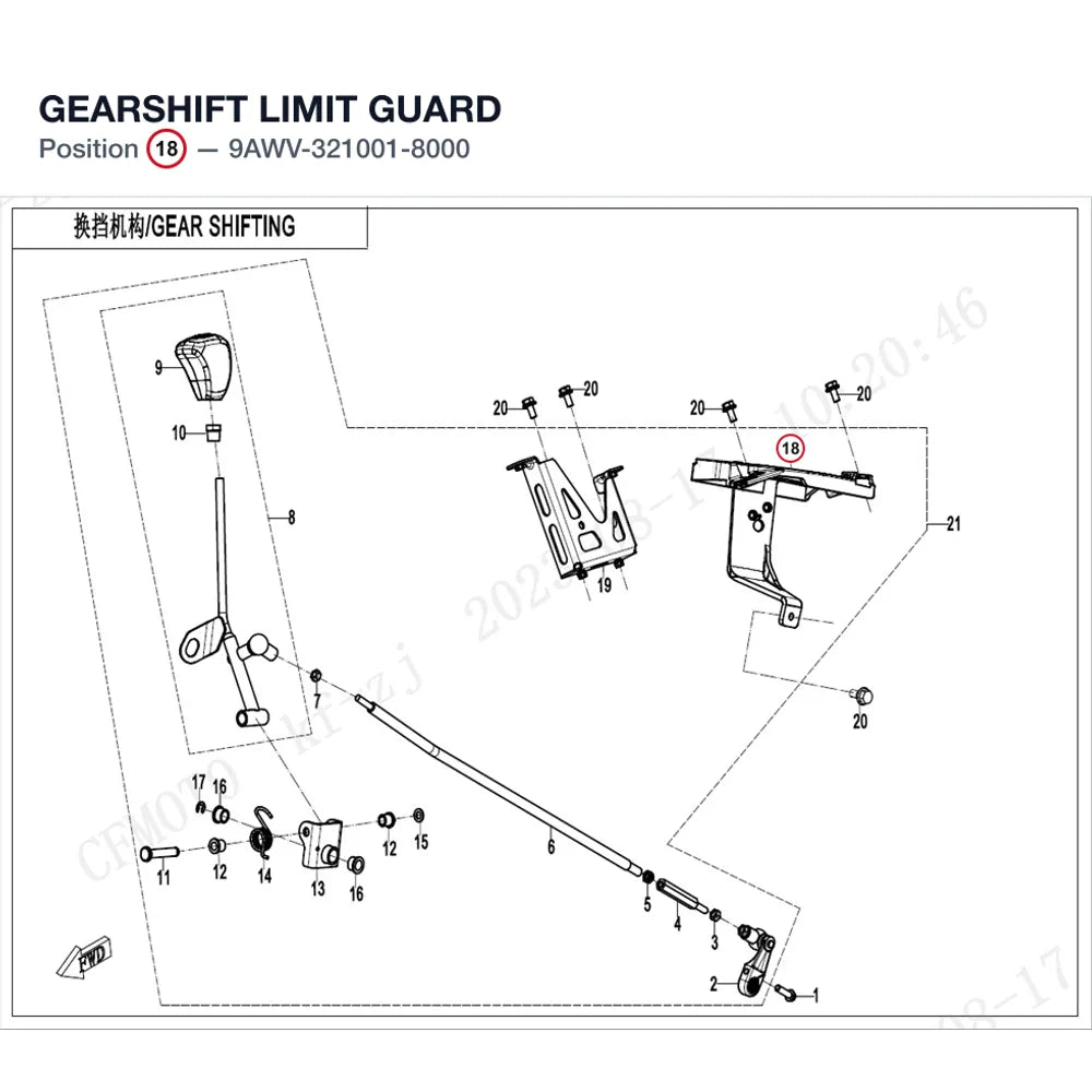 GEARSHIFT LIMIT GUARD product image