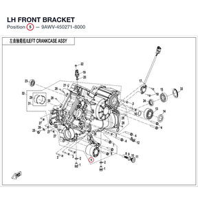LH FRONT BRACKET product image