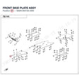 FRONT SKID PLATE ASSY product image