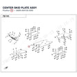 CENTER SKID PLATE ASSY product image