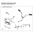 HEATED HANDLEBAR ASSY product image