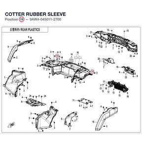 COTTER RUBBER SLEEVE product image