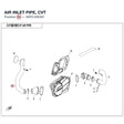 AIR INLET PIPE, CVT product image