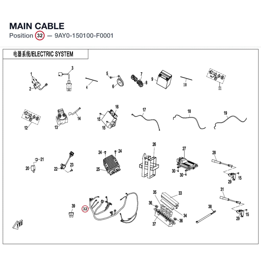 MAIN CABLE product image