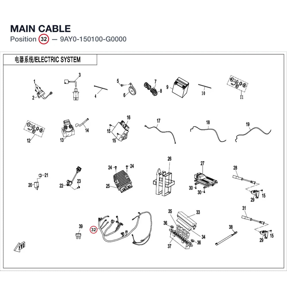 MAIN CABLE product image