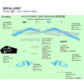 DECAL ASSY product image