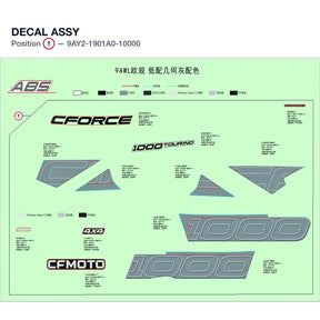 DECAL ASSY product image