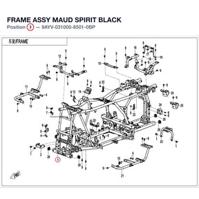 FRAME ASSY product image