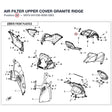 AIR FILTER UPPER COVER product image