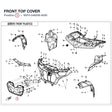 FRONT TOP COVER product image