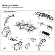 REAR LH EDGING product image