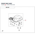 FRONT SEAT ASSY product image