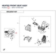 HEATED FRONT SEAT ASSY product image