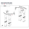 RACK REAR PIPE ASSY product image
