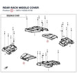 REAR RACK MIDDLE COVER product image