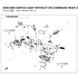 2WD/4WD SWITCH ASSY product image