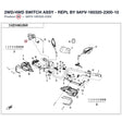 2WD/4WD SWITCH ASSY - REPL BY 9AYV-160320-2300-10 product image