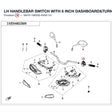 LH HANDLEBAR SWITCH product image