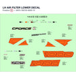 LH AIR FILTER LOWER DECAL product image