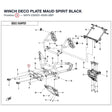 WINCH DECO PLATE product image