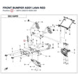 FRONT BUMPER ASSY product image