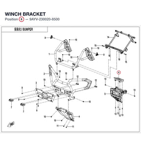 WINCH BRACKET product image