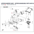 UPPER BUMPER ASSY product image