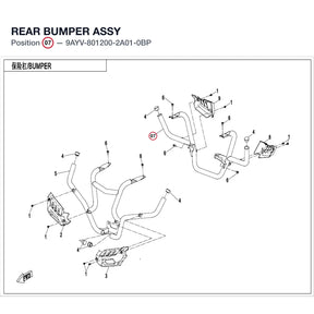 REAR BUMPER ASSY product image