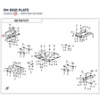 RH SKID PLATE product image