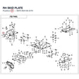RH SKID PLATE product image