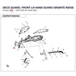 DECO GUARD, FRONT LH HAND GUARD product image
