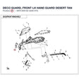 DECO GUARD, FRONT LH HAND GUARD product image