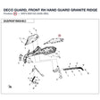 DECO GUARD, FRONT RH HAND GUARD product image