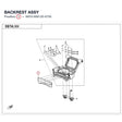 BACKREST ASSY product image