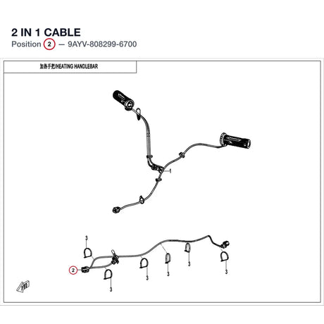 2 IN 1 CABLE product image